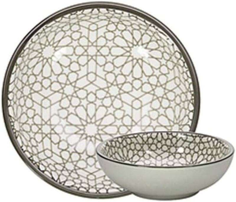 Kapimex Suppenteller Suppenteller rund Multicolo, (1 St) von Kapimex