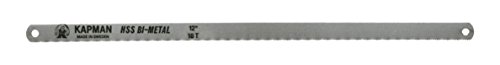 Kapman 1707-300-18-100P Hand-Metall Sägeblatt HSS-BI 18 Zähne, Blattlänge 300 mm Kapman 1707-300-18-100P Hand-Metall Sägeblatt HSS-BI 18 Zähne, Blattlänge 300 mm von Kapman