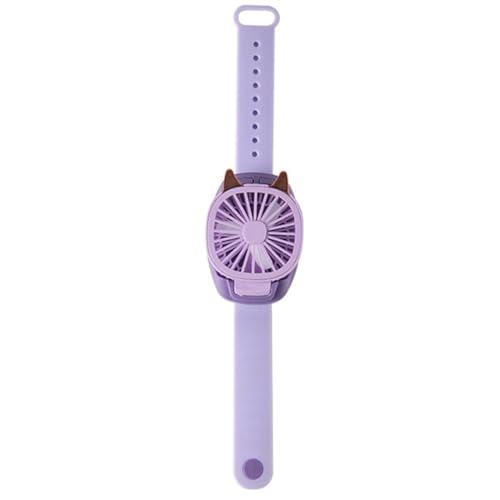Kapmore Elektrischer Handventilator mit 3 Gängen – Professioneller Mini-Handventilator aus Silikon, modisch, cooler Ventilator für Erwachsene in der Schule von Kapmore