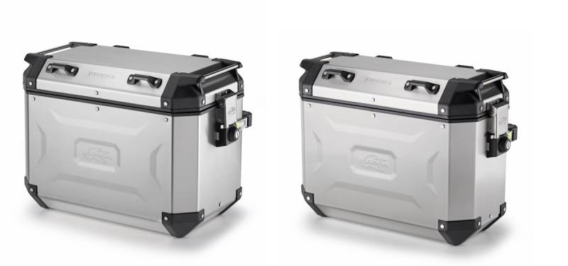 KAPPA Seitenkoffer KVG K-Voyager Satz, Silber KAPPA Seitenkoffer KVG K-Voyager Satz, Silber von Kappa