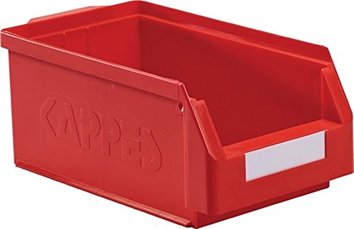 Sichtlagerkasten L350xB200xH150mm PE rot KAPPES Sichtlagerkasten L350xB200xH150mm PE rot KAPPES von Kappes-Systeme GmbH