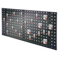 Kappes ®RasterPlan by ABAX Einsteigerset 8 1x Lochplatte 1000x450mm 1x Werkzeughaltersortiment 25-teilig Anthrazitgrau RAL 7016 von Kappes