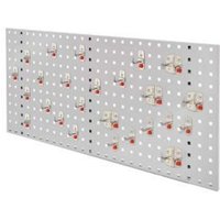 Kappes ®RasterPlan by ABAX Einsteigerset 8 1x Lochplatte 1000x450mm 1x Werkzeughaltersortiment 25-teilig Lichtgrau RAL 7035 von Kappes