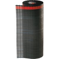Kappes Bodenmatte ErgoPlusB1200 mm x 10 m schwarz mit rotem Sicherheitsstreifen von Kappes