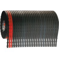 Kappes Bodenmatte ErgoPlusB800 mm schwarz mit rotem Sicherheitsstreifen von Kappes