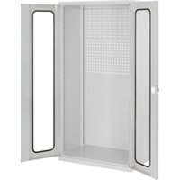 Kappes Schubladenschrank RasterPlan Leergehäuse RAL 7035 Mod. 30 Sichtfenstertüren von Kappes