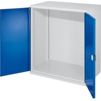 Kappes Schwerlastbeistellschrank Leergehäuse Mod. 60 RAL 7035/5010 Doppelwandtüren von Kappes