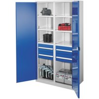 Kappes Schwerlastschrank MMT Mod. 52 7035/5010 Doppelwandtüren von Kappes