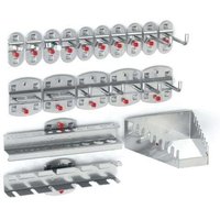 Werkzeughaltersortiment 18tlg. kunststoffbeschichtet - 4027.04.0001 - Kappes von Kappes