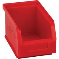 Sichtlagerkasten L230xB140xH130mm PE rot von Kappes
