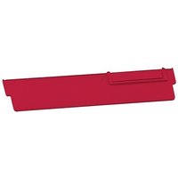 Trennwand für Regalkasten b. 240 mm Breite 240 mm Polypropylen rot von RASTERPLAN