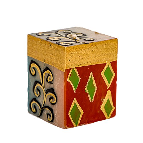 Kapula Cube Kerze "afrikanischen Mineral Design '4 x 4 x 5 cm Kapula Cube Kerze "afrikanischen Mineral Design '4 x 4 x 5 cm von Kapula