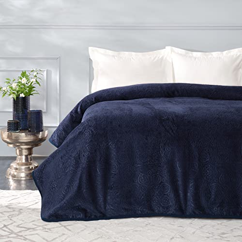Karaca Home Scala Navy Single Embosy Decke Karaca Home Scala Navy Single Embosy Decke von Karaca Home