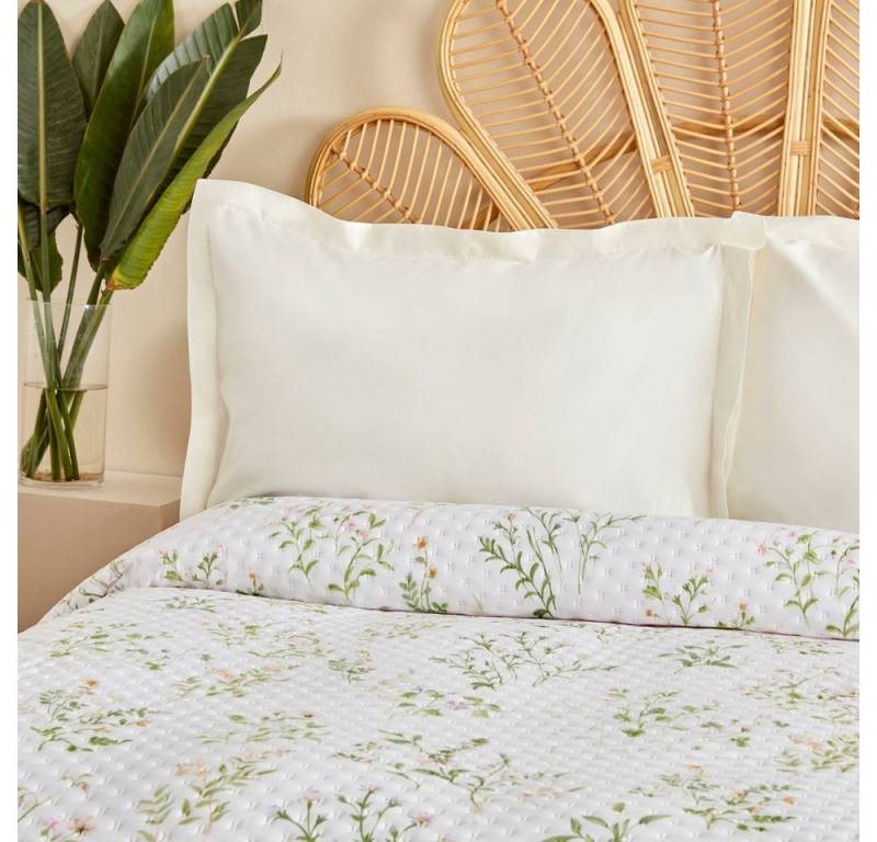 Karaca Bettwäsche Sarah Anderson Sera Doppelbett Bettdecke Tagesdecke Decke von Karaca