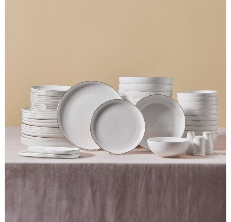 Karaca Geschirr-Set Karaca Streamline Favaro Geschirrset 53-Teiliges 12-Personen Platin Karaca Geschirr-Set Karaca Streamline Favaro Geschirrset 53-Teiliges 12-Personen Platin von Karaca