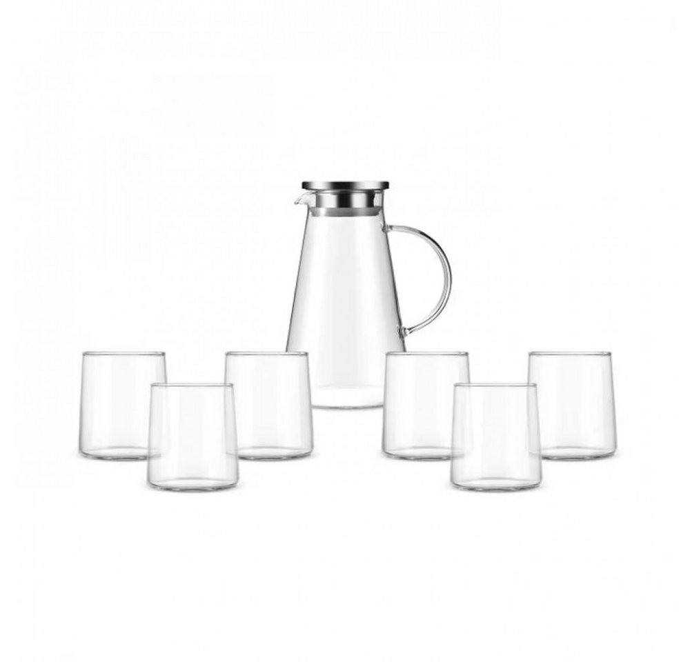 Karaca Glas Karaca Serene 7-Teiliges Glas-Set Transparent von Karaca