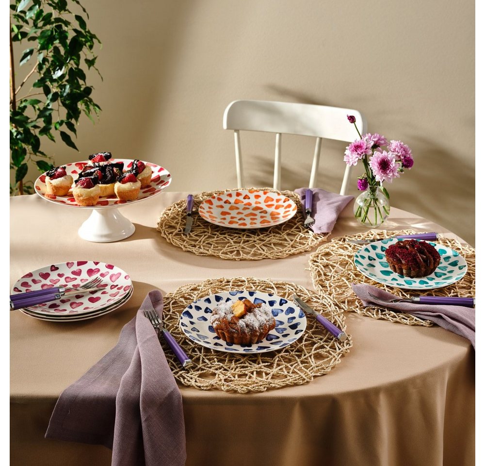 Karaca Tafelservice Karaca Lovely 7-teiliges Kuchen-Set für 6 Personen Karaca Tafelservice Karaca Lovely 7-teiliges Kuchen-Set für 6 Personen von Karaca