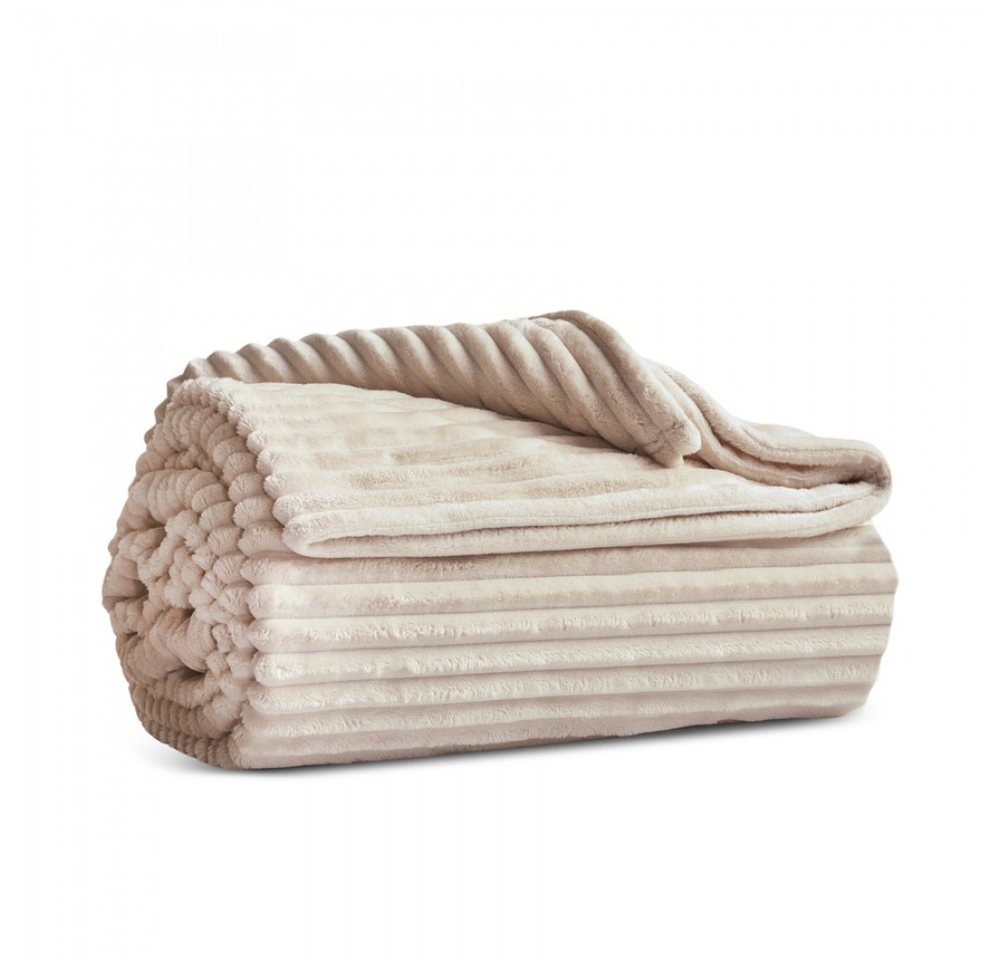 Karaca Tagesdecke Karaca Ruby Stripe Wellsoft Doppel Decke Tagesdecke Ecru Karaca Tagesdecke Karaca Ruby Stripe Wellsoft Doppel Decke Tagesdecke Ecru von Karaca