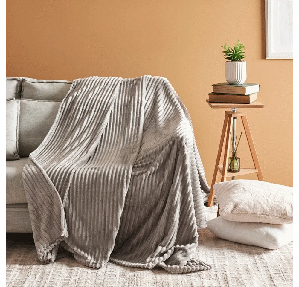Karaca Tagesdecke Karaca Ruby Stripe Wellsoft Doppel Decke Tagesdecke Grau Karaca Tagesdecke Karaca Ruby Stripe Wellsoft Doppel Decke Tagesdecke Grau von Karaca