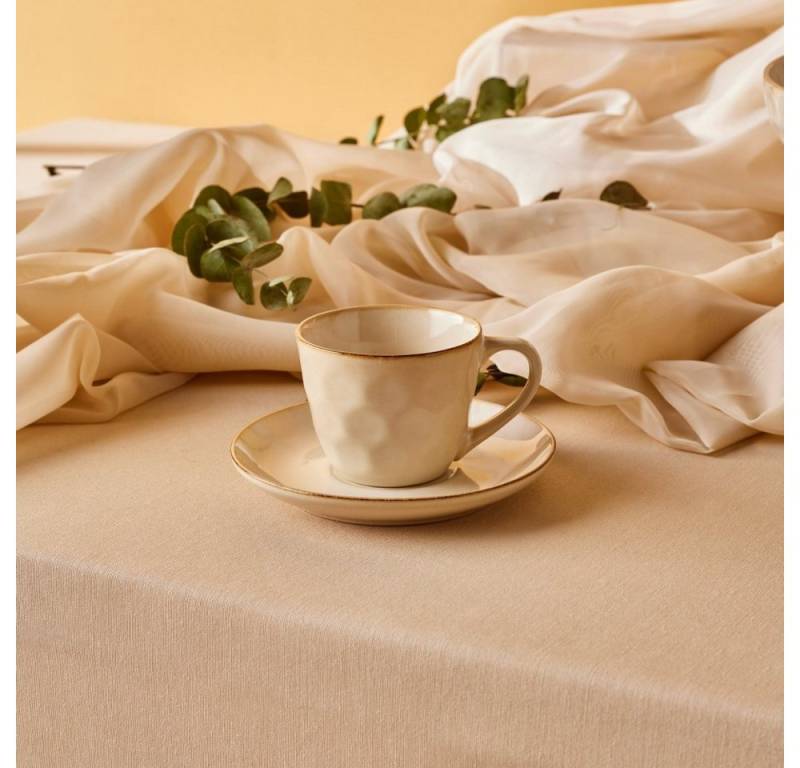 Karaca Teeservice Karaca Aria Beige Reactive Teetasse für eine Person 230 ml von Karaca