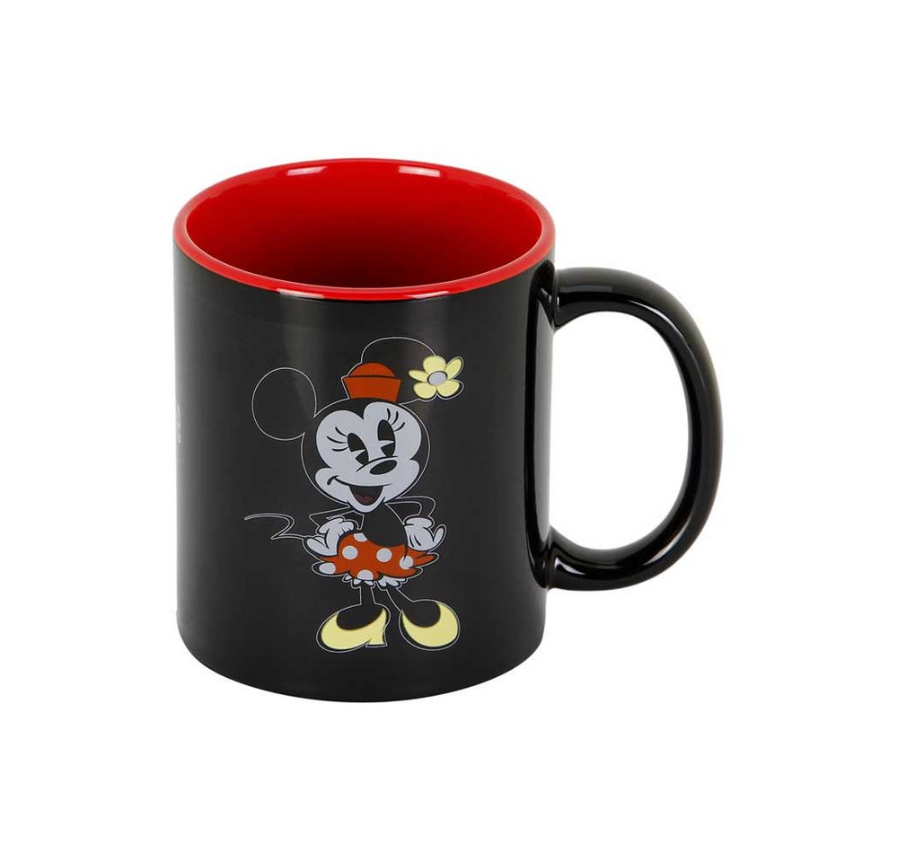 Karactermania Tasse Disney Retro Minnie Maus Becher Kaffeetasse Teetasse Trinkbecher Karactermania Tasse Disney Retro Minnie Maus Becher Kaffeetasse Teetasse Trinkbecher von Karactermania