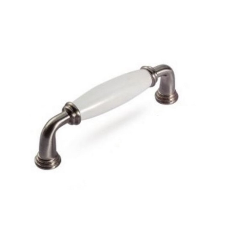 Möbelgriff Porzellan 207 Inox uni 96mm Möbelgriff Porzellan 207 Inox uni 96mm von Karan