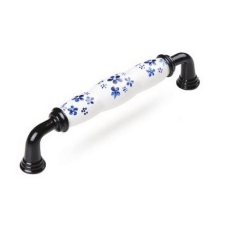 Möbelgriff Porzellan Blumen 56 128mm Möbelgriff Porzellan Blumen 56 128mm von Karan