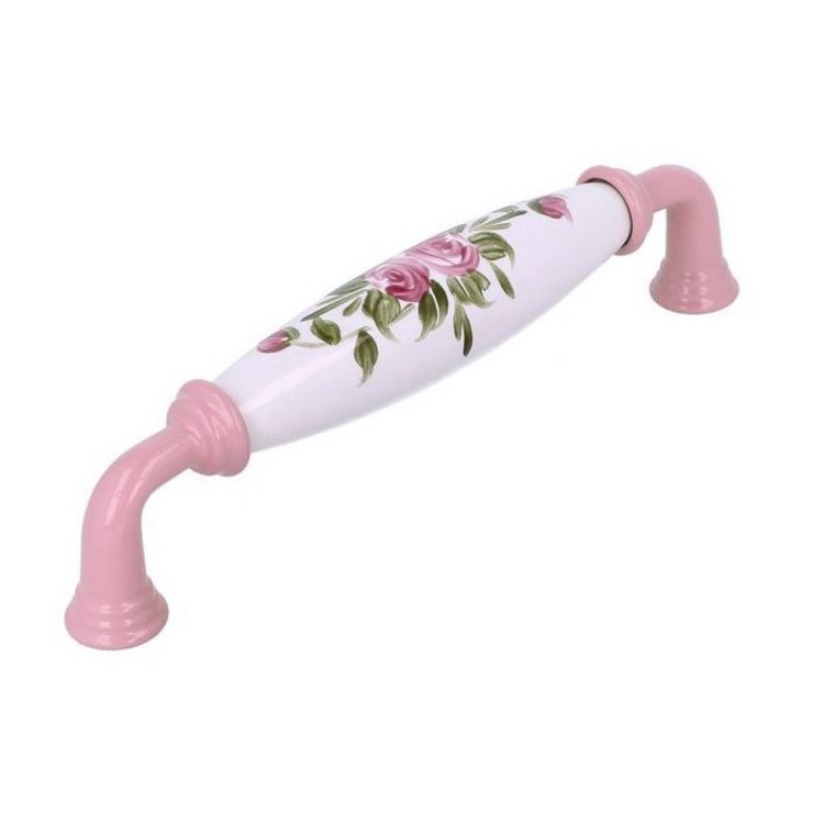 Möbelgriff Porzellan Pink 5 128mm Möbelgriff Porzellan Pink 5 128mm von Karan