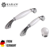 Möbelgriff, Schrankgriff, Schubladengriff, Möbelknopf, Knauf, 64mm 96mm 128mm, Porzellan Handbemalt von Karanbeschlaege
