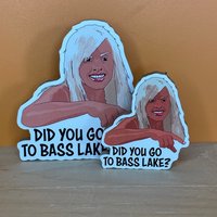 Bist Du Zum Bass Lake Gegangen? - Tamra Barney Echte Hausfrauen Von Orange County Magnet von KaraokeBreath