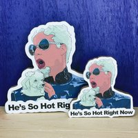 He's So Hot Right Now - Mugatu Zoolander Magnet von KaraokeBreath