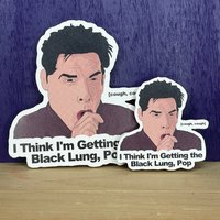 Ich Denke, Ich Bekomme Die Schwarze Lunge, Pop - Derek Zoolander Magnet von KaraokeBreath