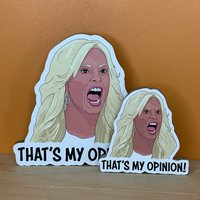 Das Ist Meine Meinung - Tamra Judge Echte Hausfrauen Von Orange County Kühlschrankmagnet von KaraokeBreath