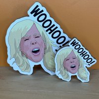Woohoo - Vicki Gunvalson Real Housewives Of Orange County Kühlschrankmagnet von KaraokeBreath