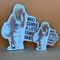 Wer Schickt Einen Kleinen Familienwagen? - Vicki Gunvalson Real Housewives Of Orange County Kühlschrankmagnet Wer Schickt Einen Kleinen Familienwagen? - Vicki Gunvalson Real Housewives Of Orange County Kühlschrankmagnet von KaraokeBreath