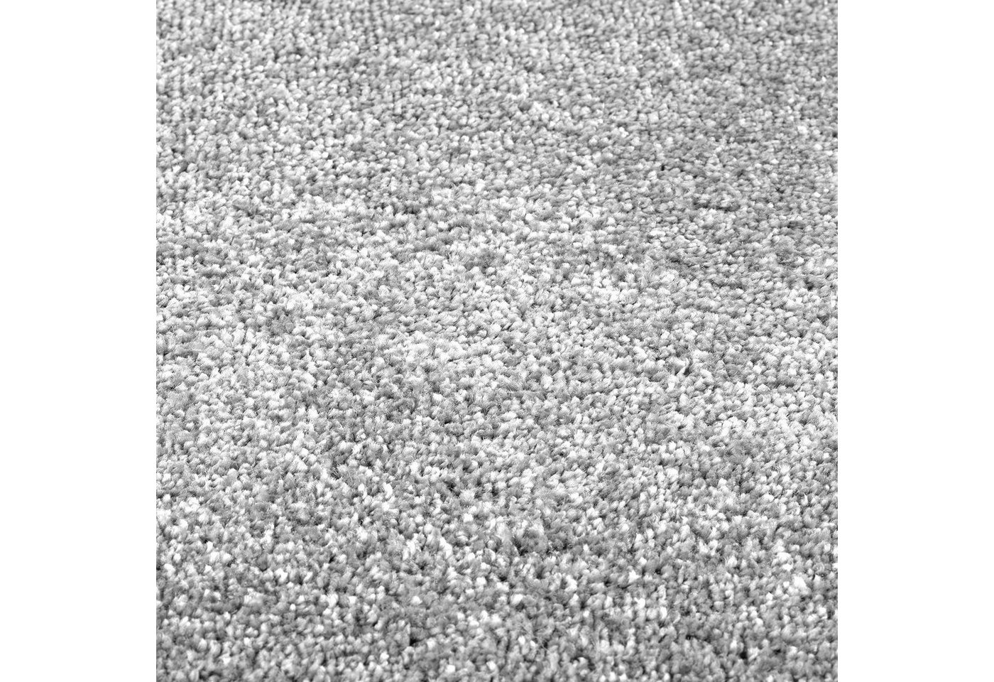 Hochflor-Bettumrandung Marseille Creme 20, Bettumrandung im praktischen 3er Set Karat, Höhe 13.5 mm, (3-tlg), Velours von Karat