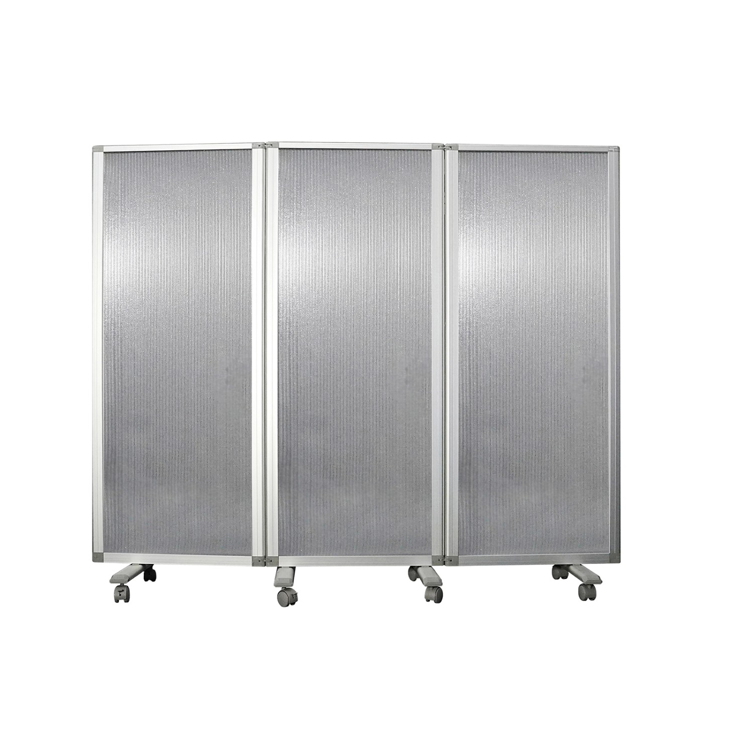 KARAT Doppelseitige Trennwand Mobile und Faltbar Semi Transparent 180 x 150 cm KARAT Doppelseitige Trennwand Mobile und Faltbar Semi Transparent 180 x 150 cm von Karat