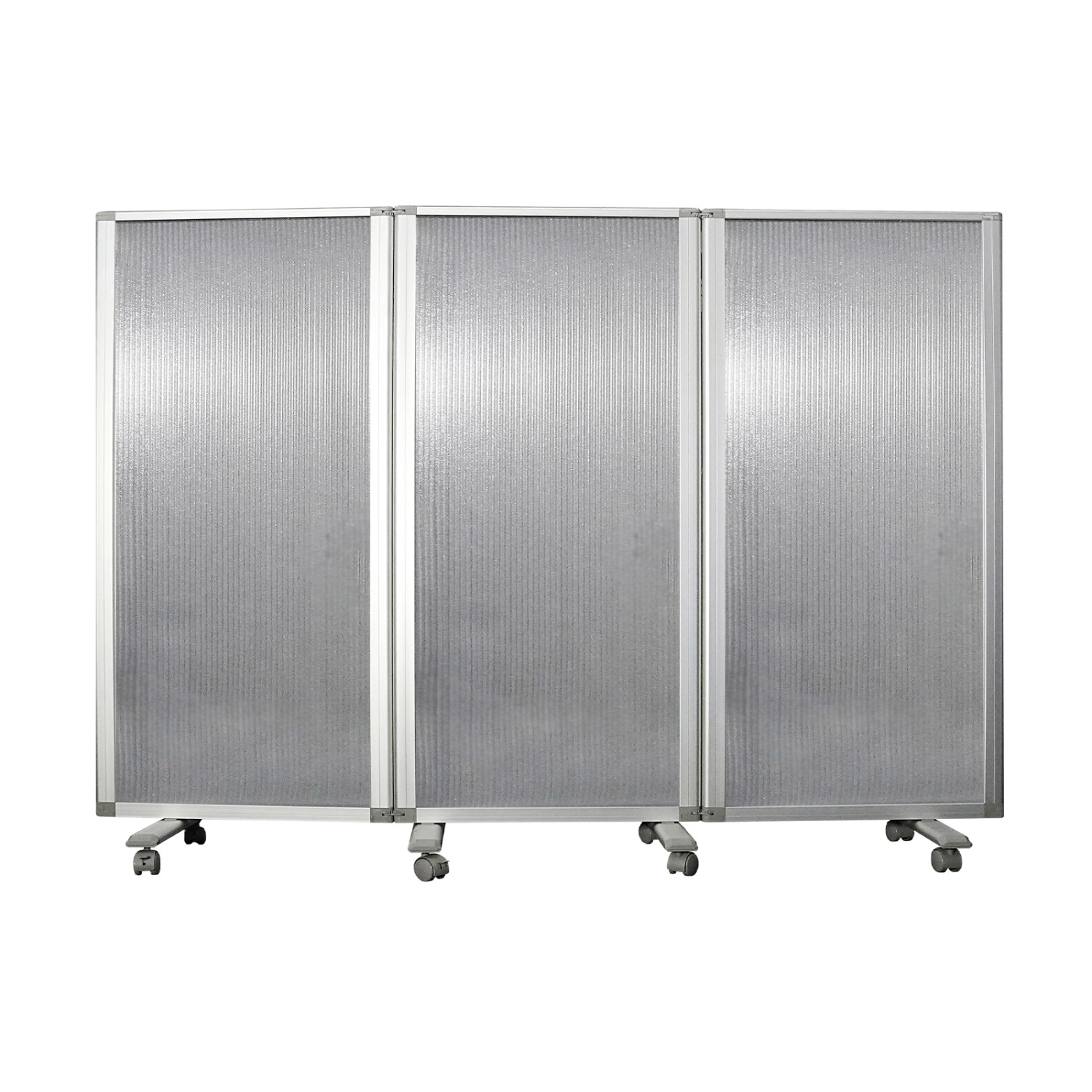 KARAT Doppelseitige Trennwand Mobile und Faltbar Semi Transparent 270 x 150 cm KARAT Doppelseitige Trennwand Mobile und Faltbar Semi Transparent 270 x 150 cm von Karat