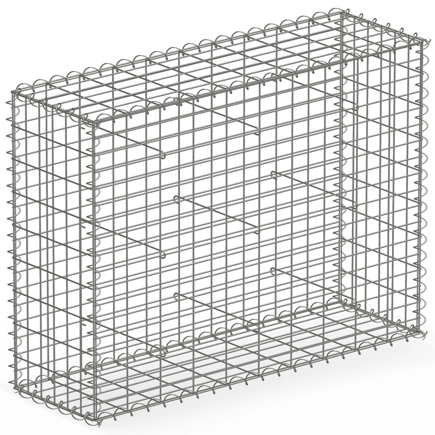 KARAT Gabionenkorb Lenox Steinkorb Zaun Sichtschutz Verzinkt 100 x 90 x 30 cm KARAT Gabionenkorb Lenox Steinkorb Zaun Sichtschutz Verzinkt 100 x 90 x 30 cm von Karat