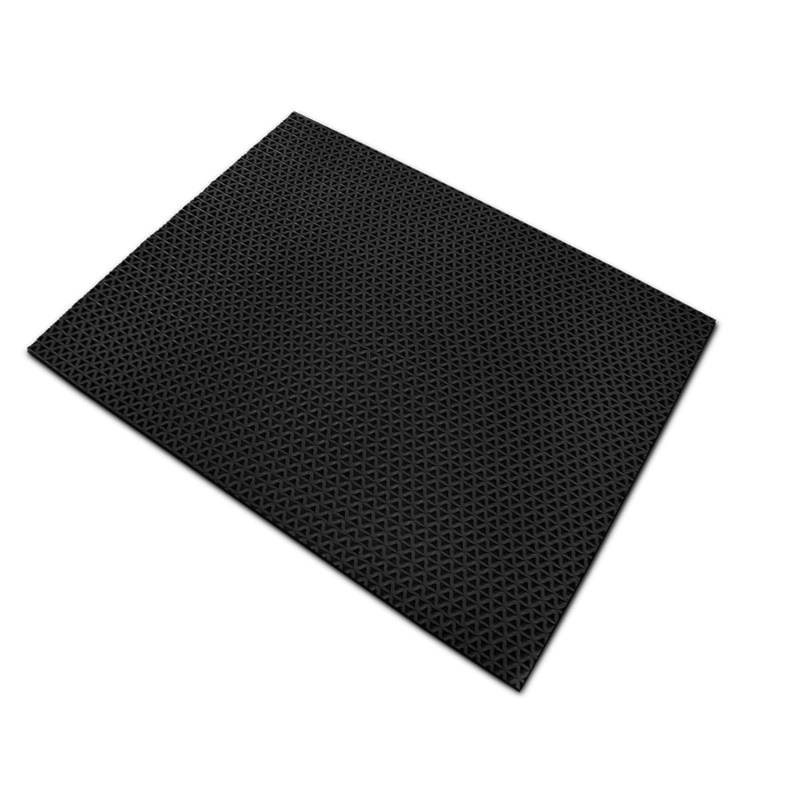 KARAT Hygienematte für Barfußzonen UV Beständig Schwarz 120 x 650 cm von Karat