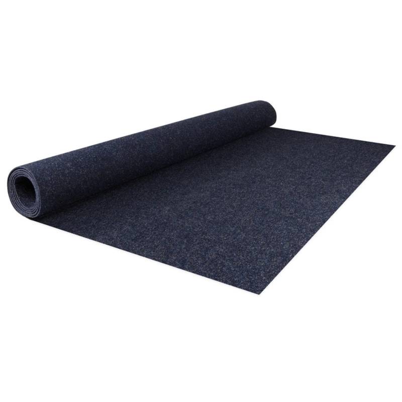 KARAT Individuell Zuschneidbarer Eventteppich Turbo Blau 100 x 1350 cm von Karat