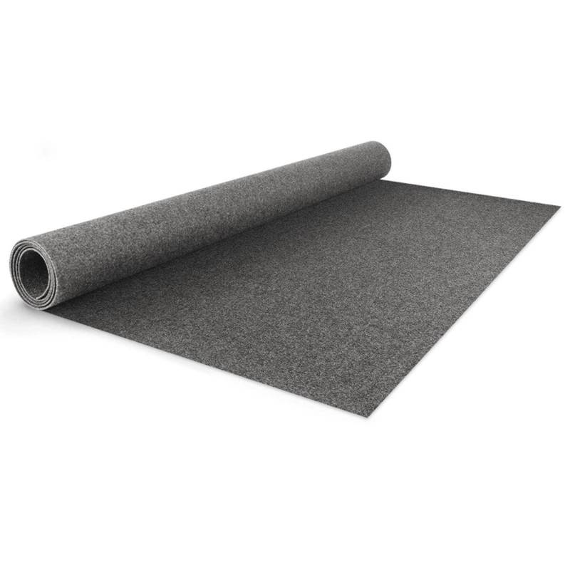 KARAT Individuell Zuschneidbarer Eventteppich Turbo Eisengrau 100 x 2000 cm von Karat