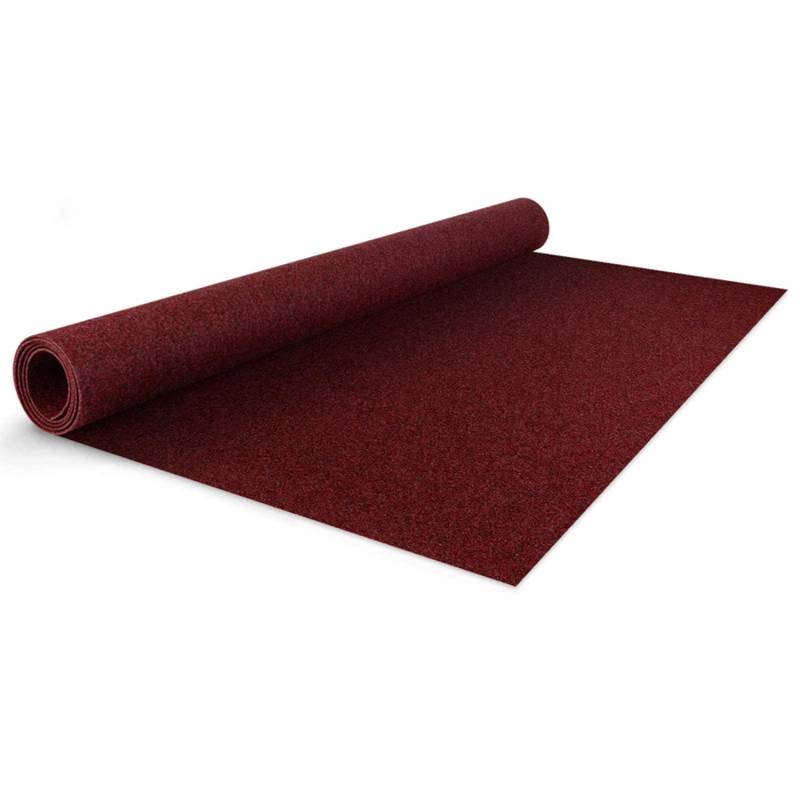 KARAT Individuell Zuschneidbarer Eventteppich Turbo Rot 100 x 2000 cm von Karat