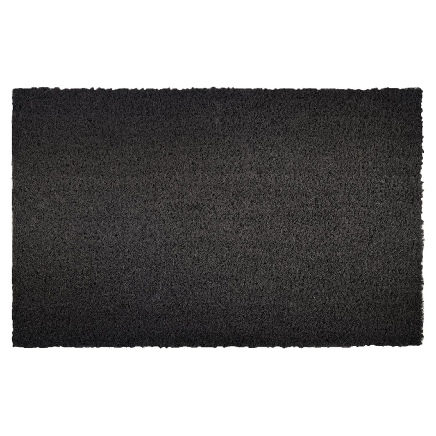 KARAT Kokosmatte Eingangsmatte Fußabtreter nach Maß Schwarz 17 mm 100 x 100 cm von Karat