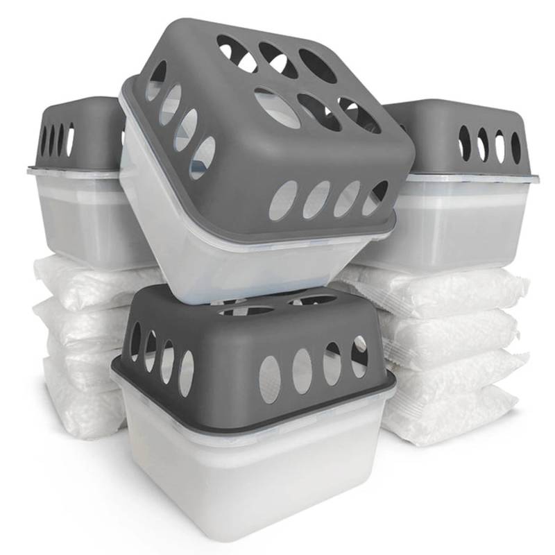 KARAT Luftentfeuchter Hava Raumentfeuchter 4er-Set Grau KARAT Luftentfeuchter Hava Raumentfeuchter 4er-Set Grau von Karat
