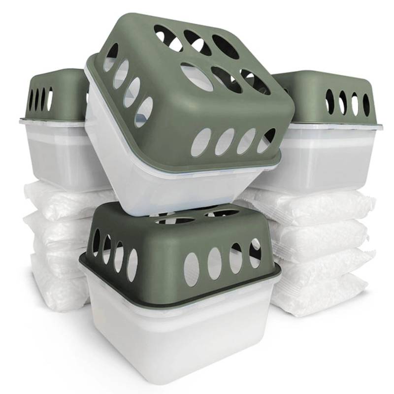 KARAT Luftentfeuchter Hava Raumentfeuchter 4er-Set Grün von Karat