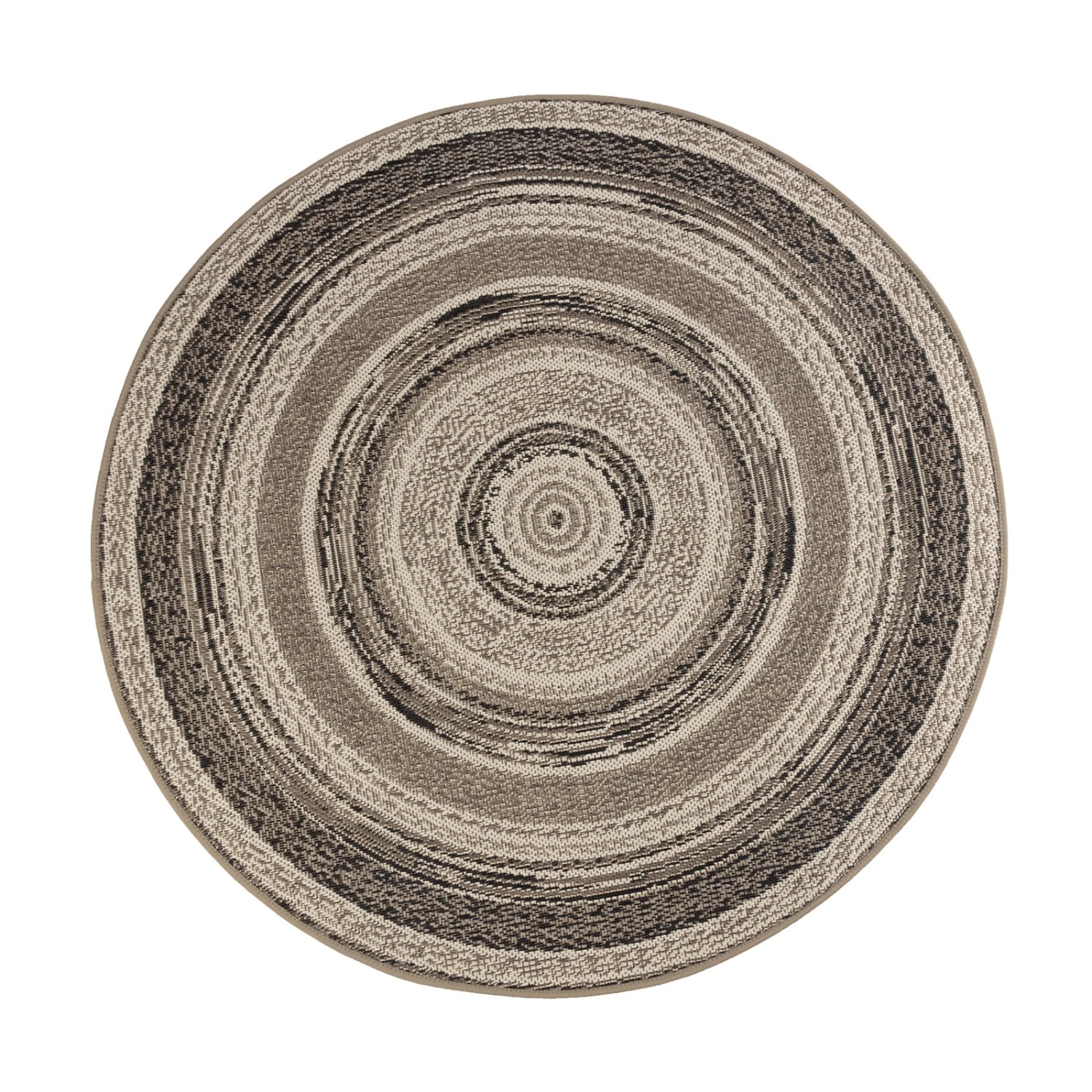 KARAT Outdoorteppich Zoe Runder Außenteppich Beige Grau ∅ 120 cm KARAT Outdoorteppich Zoe Runder Außenteppich Beige Grau ∅ 120 cm von Karat