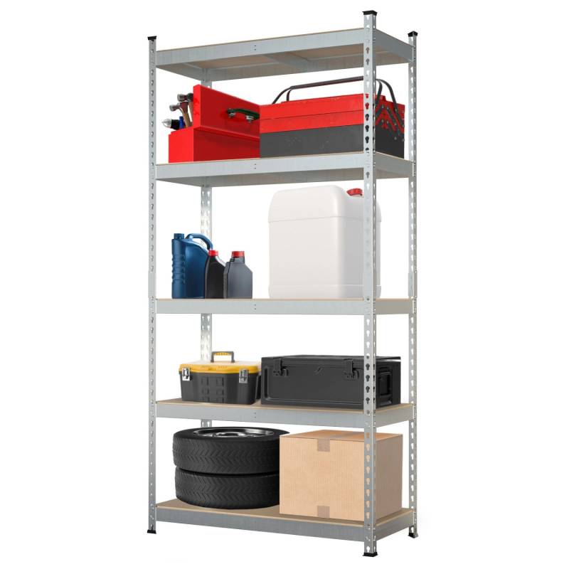 KARAT Schwerlastregal Rhino bis 1050 kg Pulverbeschichtet 180 x 90 x 60 cm Verzinkt von Karat