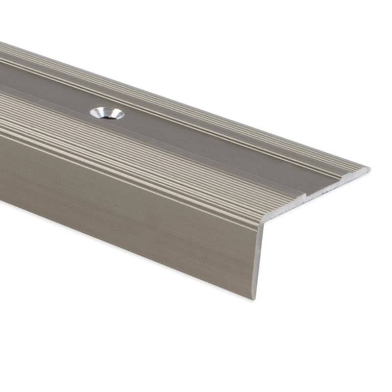 KARAT Selbstklebendes Stufenkantenprofil Glory Form L - Treppenkantenprofil Bronze Hell 36 x 17 x 1340 mm von Karat