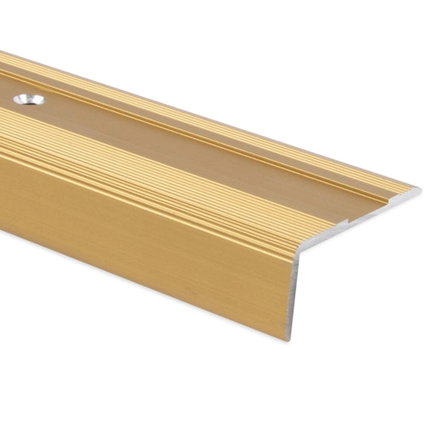 KARAT Selbstklebendes Stufenkantenprofil Glory Form L - Treppenkantenprofil Gold 36 x 17 x 1000 mm KARAT Selbstklebendes Stufenkantenprofil Glory Form L - Treppenkantenprofil Gold 36 x 17 x 1000 mm von Karat